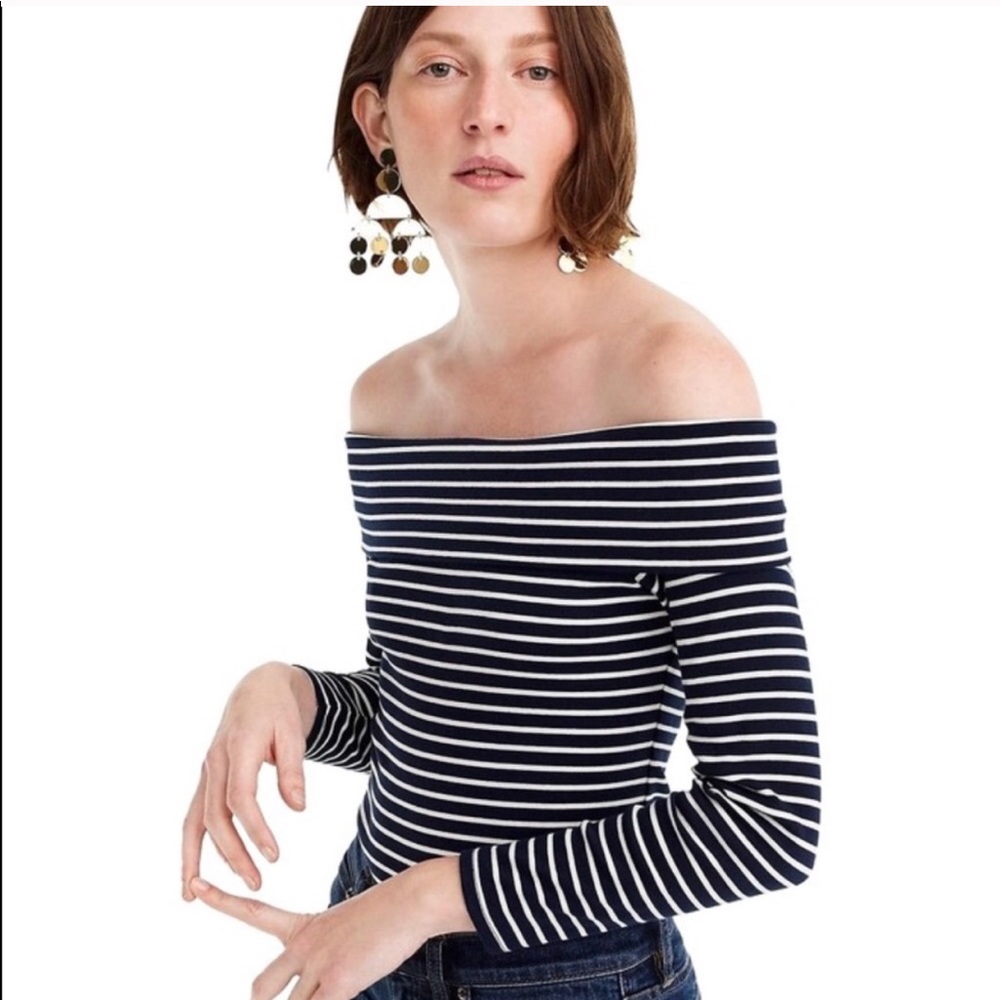 J.Crew Off Shoulder Top